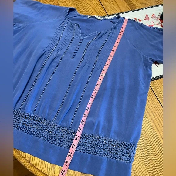 Solitaire/Anthro + Knox Rose Lot (2) Tops 2X - Picture 7 of 16